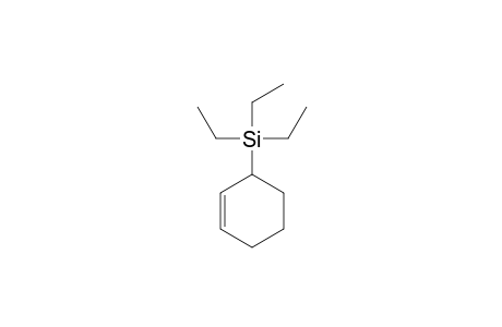 2-Cyclohexen-1-yl(triethyl)silane