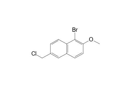 1-bromo-6-(chloromethyl)-2-methoxynaphthalene
