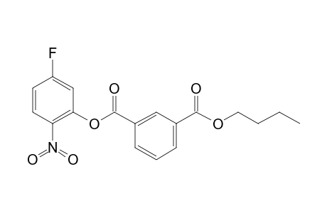 Isophthalic acid, butyl 2-nitro-5-fluorophenyl ester