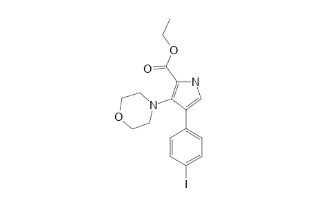 ethyl 4-(4-iodophenyl)-3-morpholin-4-yl-1H-pyrrole-2-carboxylate
