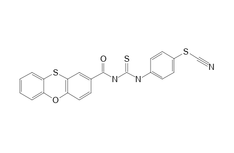 N-(PHENOXATHIIN-2-CARBONYL)-N'-(4-THIOCYANATOPHENYL)-THIOUREA