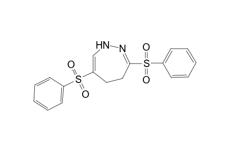 4,5-Dihydro-3,6-bis[phenylsulfonyl]-1(H)-1,2-diazepine