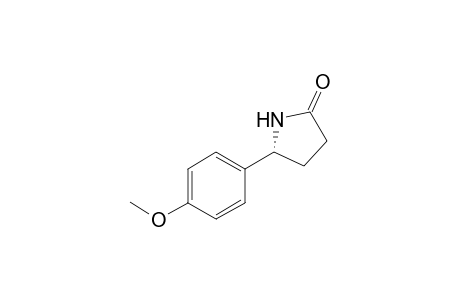 (R)-5-(4-Methoxyphenyl)pyrrolidin-2-one