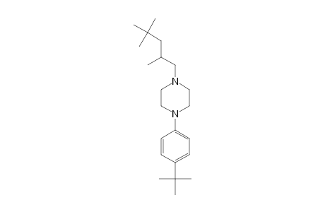 Piperazine, 1-[4-(1,1-dimethylethyl)phenyl]-4-(2,4,4-trimethylpentyl)-