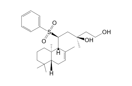 (11S,13S)-11-Benzenesulfonyl-labd-7-en-13,15-diol