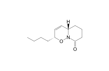 Pyrido[1,2-b][1,2]oxazin-8(2H)-one, 2-butyl-4a,5,6,7-tetrahydro-, trans-(.+-.)-