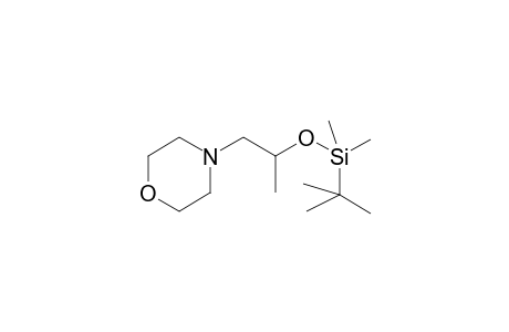 4-(2-Hydroxypropyl)morpholine, tbdms derivative