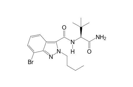 N-((2S)-1-amino-3,3-dimethyl-1-oxobutan-2-yl)-7-bromo-2-butyl-2H-indazole-3-carboxamide