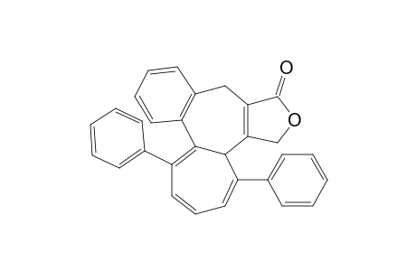 5a,6,8,9-Tetrahydro-1,5-diphenylbenzo[4,5]heptaleno[1,2-c]furan-8-one