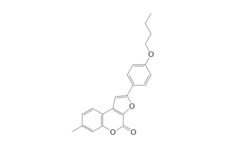 2-(4-butoxyphenyl)-7-methyl-4H-furo[2,3-c]chromen-4-one