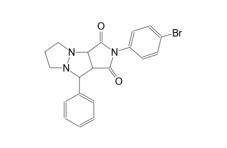 2-(4-bromophenyl)-9-phenyltetrahydro-5H-pyrazolo[1,2-a]pyrrolo[3,4-c]pyrazole-1,3(2H,3aH)-dione