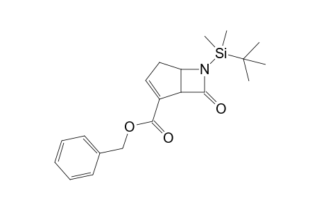 Benzyl (1S*,5R*)-6-tert-butyldimethylsilyl-7-oxo-6-azabicyclo[3.2.0]hept-2-en-2-carboxylate