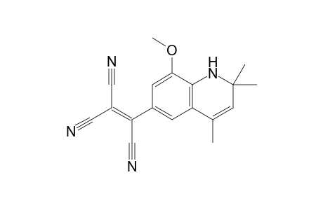 8-Methoxy-6-tricyanovinyl-1,2-dihydro-2,2,4-trimethylquinoline