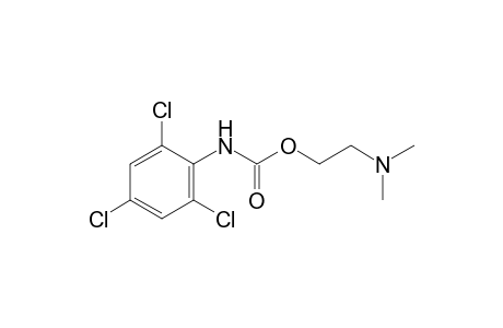 2,4,6-trichlorocarbanilic acid, 2-(dimethylamino)ethyl ester