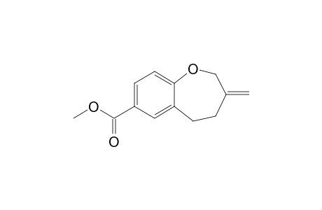 Methyl 3-methylene-2,3,4,5-tetrahydrobenzo[b]oxepine-7-carboxylate
