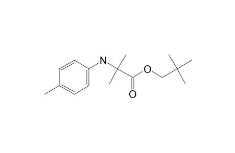 L-Alanine, 2-methyl-N-(4-methylphenyl)-, neopentyl ester