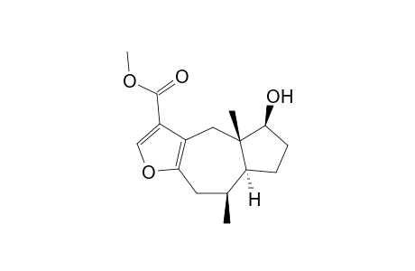 4,4a,5,6,7,7a.alpha.,8,9-octahydro-5.beta.-hydroxy-4a.beta.,8.beta.-dimethylazuleno[6,5-b]furan-3-carboxilic Acid Methyl Ester