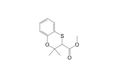 1,4-Benzoxathiin-3-carboxylic acid, 2,3-dihydro-2,2-dimethyl-, methyl ester
