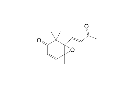 2,2,6-Trimethyl-1-(3-oxo-but-1-enyl)-7-oxa-bicyclo[4.1.0]hept-4-en-3-one