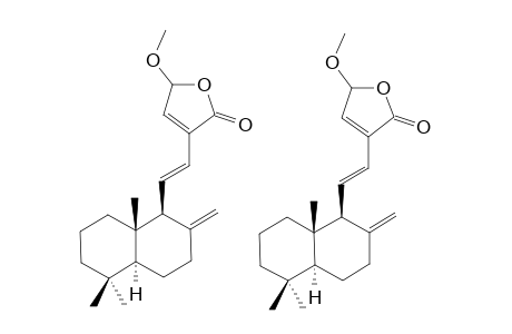 HEDYCORONEN-A;15-METHOXY-LABDA-8(17),11E,13-TRIEN-16,15-OLIDE