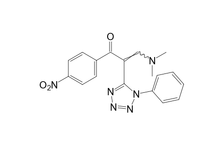 3-(dimethylamino)-4'-nitro-2-(1-phenyl-1H-tetrazol-5-yl)acrylophenone