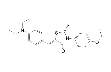 (5Z)-5-[4-(diethylamino)benzylidene]-3-(4-ethoxyphenyl)-2-thioxo-1,3-thiazolidin-4-one