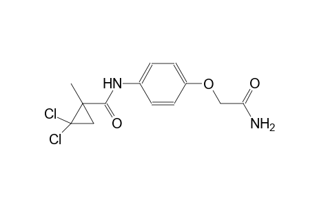 N-[4-(2-amino-2-oxoethoxy)phenyl]-2,2-dichloro-1-methylcyclopropanecarboxamide