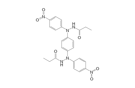 N,N'-Bis(propionylamino)-N,N'-bis(4-nitrophenyl)-1,4-phenylenediamine