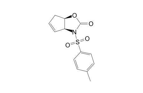 (3aS,6aR)-3-(Toluene-4-sulfonyl)-3,3a,6,6a-tetrahydrocyclopent-4-enoxazol-2-one