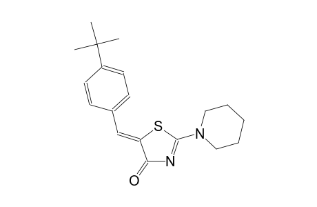 (5Z)-5-(4-tert-butylbenzylidene)-2-(1-piperidinyl)-1,3-thiazol-4(5H)-one