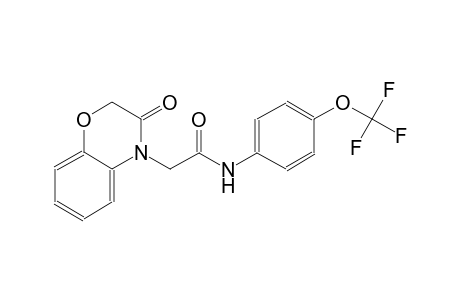 2H-1,4-benzoxazine-4-acetamide, 3,4-dihydro-3-oxo-N-[4-(trifluoromethoxy)phenyl]-