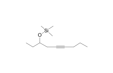 [(1-Ethyl-3-heptynyl)oxy](trimethyl)silane