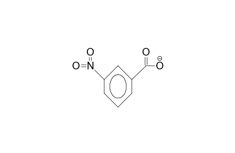 3-Nitro-benzoate anion