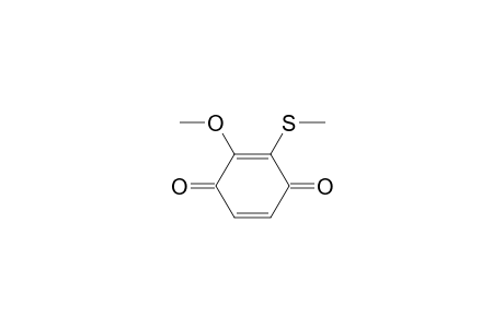 3-(methylthio)-2-methoxy-1,4-benzoquinone