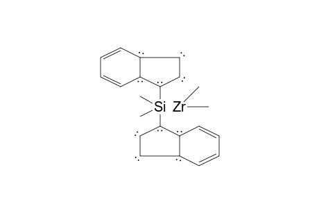 Zirconium, dimethyl-[di(.eta.-5-inden-1-yl)dimethylsilane]