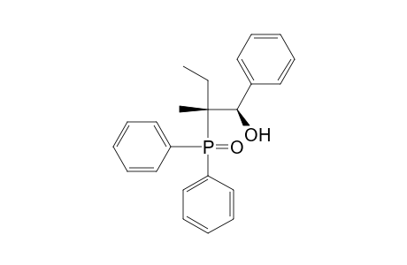 Benzenemethanol, .alpha.-[1-(diphenylphosphinyl)-1-methylpropyl]-, (R*,R*)-