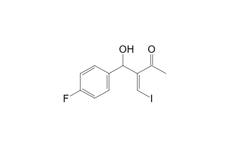 3-[Hydroxy(4-fluorophenyl)methyl]-4-iodo-(Z)-3-buten-2-one