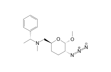 (1R)-N-[[(2S,5R,6S)-5-azido-6-methoxy-2-oxanyl]methyl]-N-methyl-1-phenylethanamine