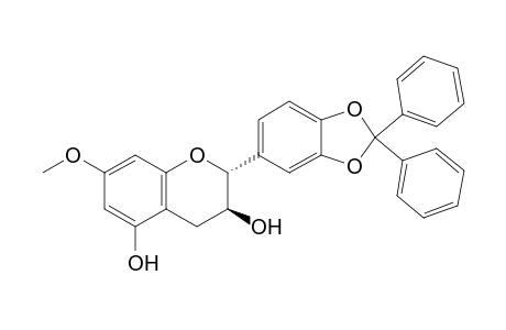 (2R,3S)-2-(2,2-Diphenylbenzo[1,3]dioxol-5-yl)-7-methoxychroman-3,5-diol