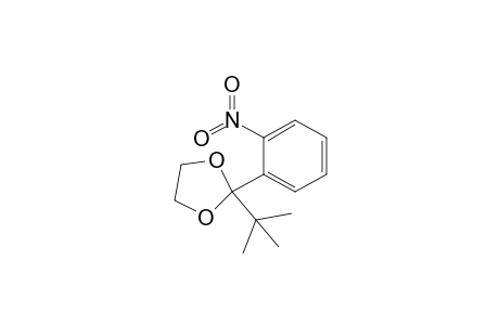2-tert-Butyl-2-(2-nitrophenyl)-1,3-dioxolane