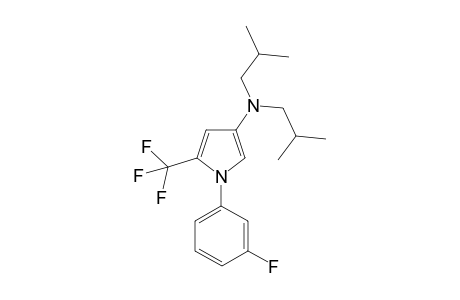 1-(3-Fluorophenyl)-N,N-diisobutyl-5-(trifluoromethyl)-1H-pyrrol-3-amine