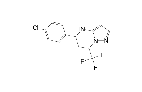 pyrazolo[1,5-a]pyrimidine, 5-(4-chlorophenyl)-4,5,6,7-tetrahydro-7-(trifluoromethyl)-