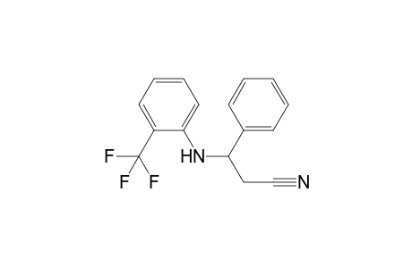 3-(2-Trifluormethylanilino)-3-phenyl-propionoic acid nitrile