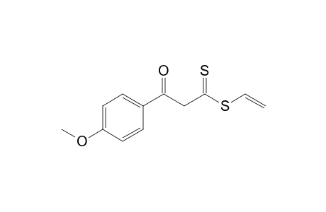 Vinyl 3-(4-Methoxyphenyl)-3-oxopropanedithioate