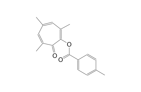 2,4,6-trimethyl-7-oxo-1,3,5-cycloheptatrien-1-yl 4-methylbenzoate