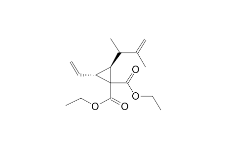 (E)-1,1-DIETHOXYCARBONYL-2-(2-METHYL-1-BUTEN-3-YL)-3-VINYLCYCLOPROPANE(DIASTEREOMER MIXTURE)