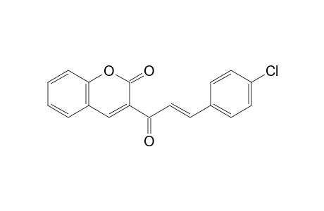 3-(3-(4-Chlorophenyl)acryloyl)-2H-chromen-2-one