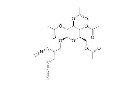 2,3-DIAZIDOPROPYL-2,3,4,6-TETRA-O-ACETYL-BETA-D-GLUCOPYRANOSIDE