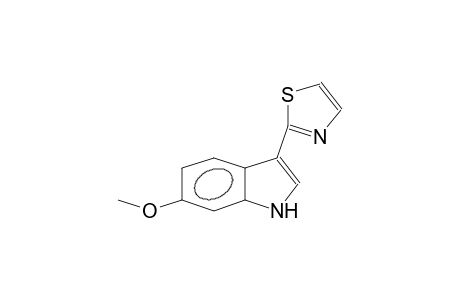 2-(6-Methoxy-1H-indol-3-yl)-1,3-thiazole