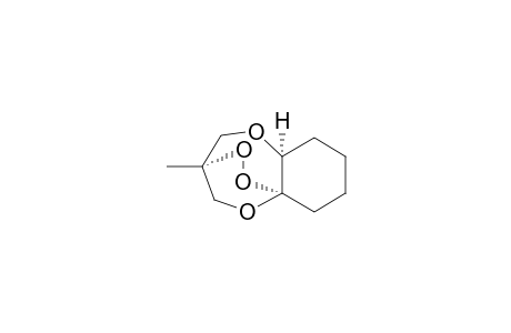 (1S,6S,9R)-9-Methyl-7,10,11,12-tetraoxa-tricyclo[7.2.2.0(1,6)]tridecane